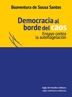 cover image of Democracia al borde del caos